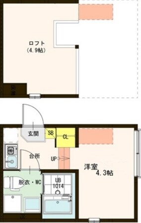 ハーモニーテラス関町北Ⅱの物件間取画像